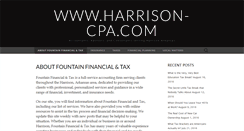 Desktop Screenshot of harrison-cpa.com